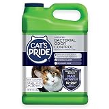 Cat's Pride Max Power: Bacterial Odor Control - Up to 10 Days of Powerful Odor Control - Strong Clumping - 99% Dust Free - Multi-Cat Litter, Scented, 15 Pounds 15 lbs Bacterial Odor Control
