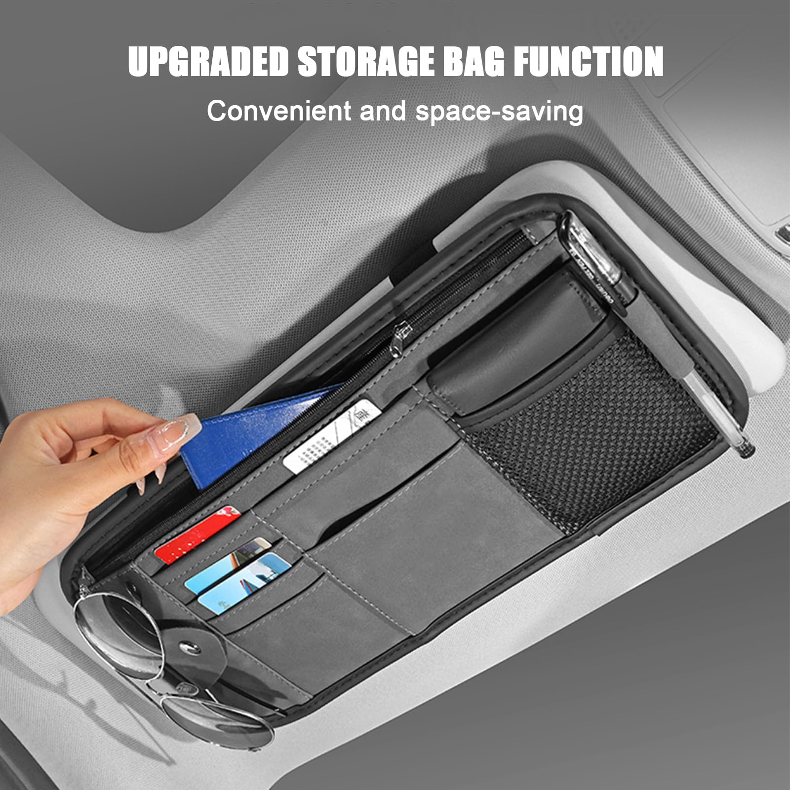 Amazon.com: LUNBFFF Car Sun Visor Organizer for Subaru Ascent/WRX