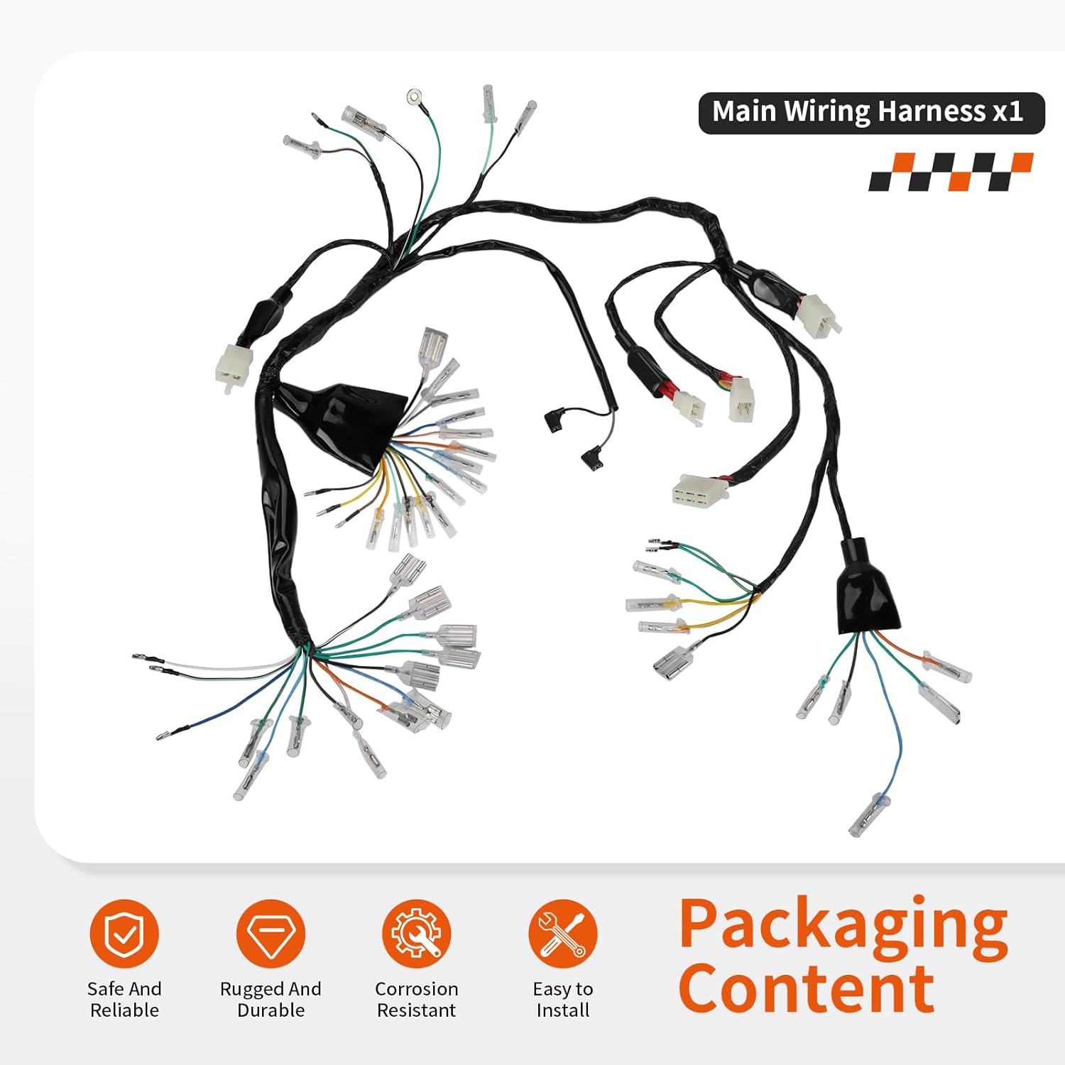 Main Wiring Harness for Honda Scrambler 360 CL360 CB360 CB360G/T 974-1976 32100-387-000