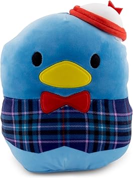 Sanrio Squishmallows 8 Inch Plush | Plaid Tuxedo Sam