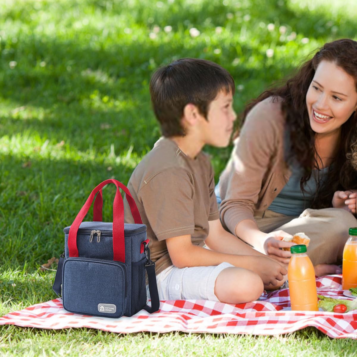 FAVORTALK Lunchbag Insulated Lunch Bag for Men Women, Leakproof Thermal Lunch Box Work School - Image 4
