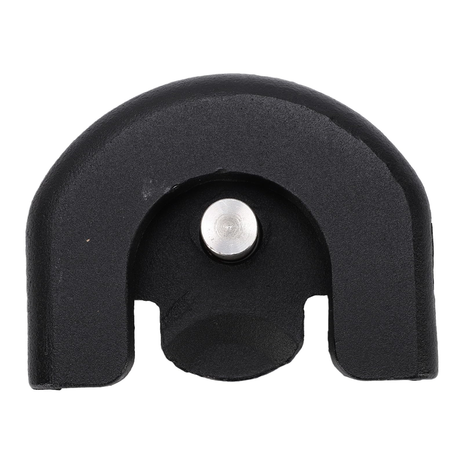 Anhängerkupplungsschloss, 2-Zoll-Edelstahl-Kupplungsschloss, Schwarz Pulverbeschichtet, Robust, Diebstahlschutz, Schnelle Installation für Wohnmobil, Boot, Anhänger, Nutzparkplatz, Lagerung