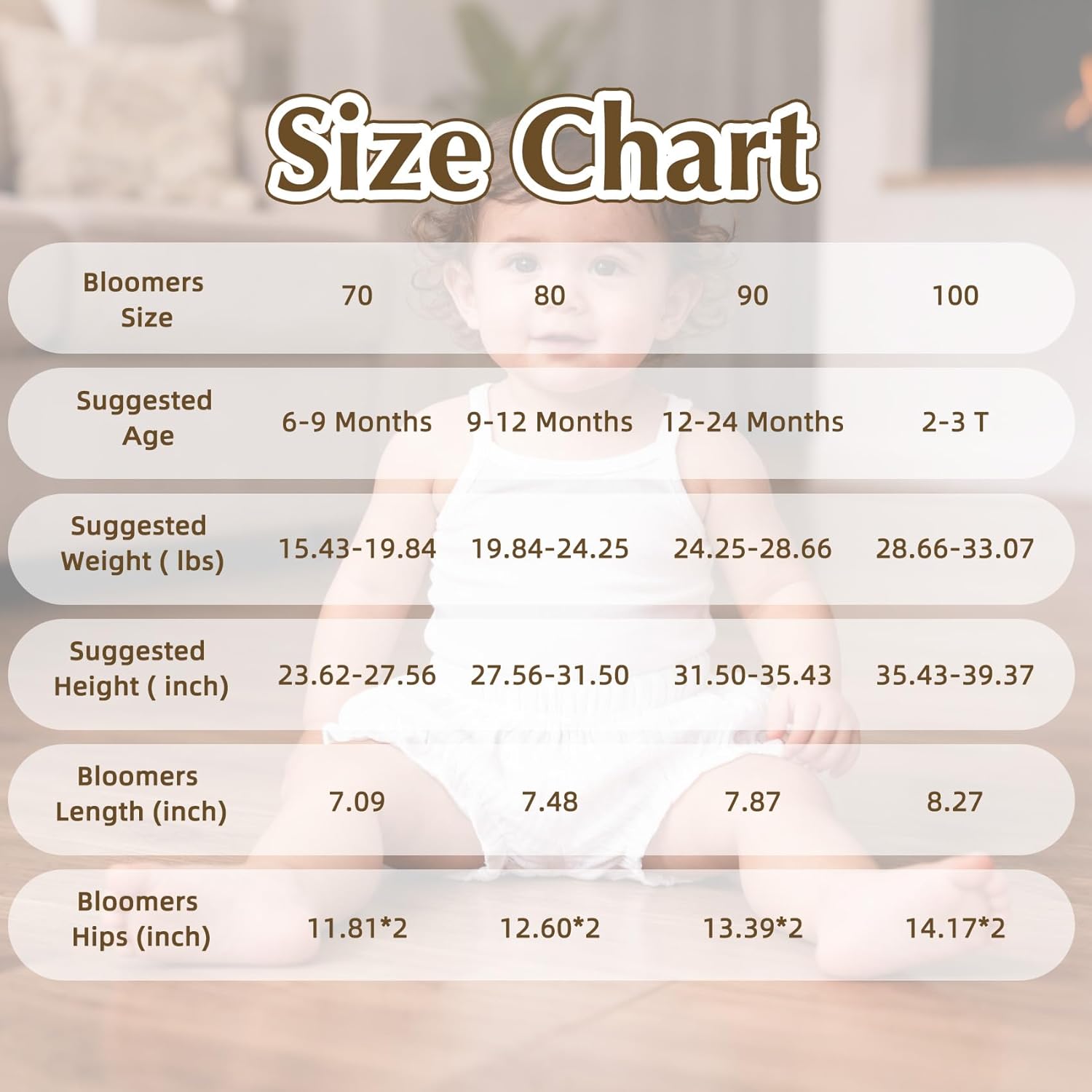 Durio 3 Pairs Baby Bloomers - Soft Diaper Covers for Toddler Girls Boys, Solid Baby Girl Shorts Cute Infant Newborn Underwear - Image 7