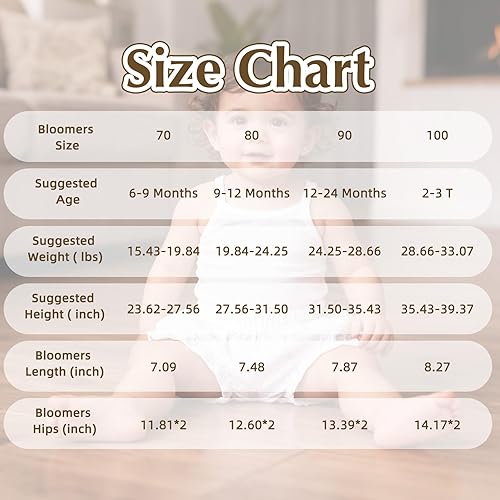 Miniatura 7 de Durio 3 pares de bombones para bebé, fundas suaves para pañales para niñas y niños, pantalones cortos sólidos para bebés, ropa interior para recién