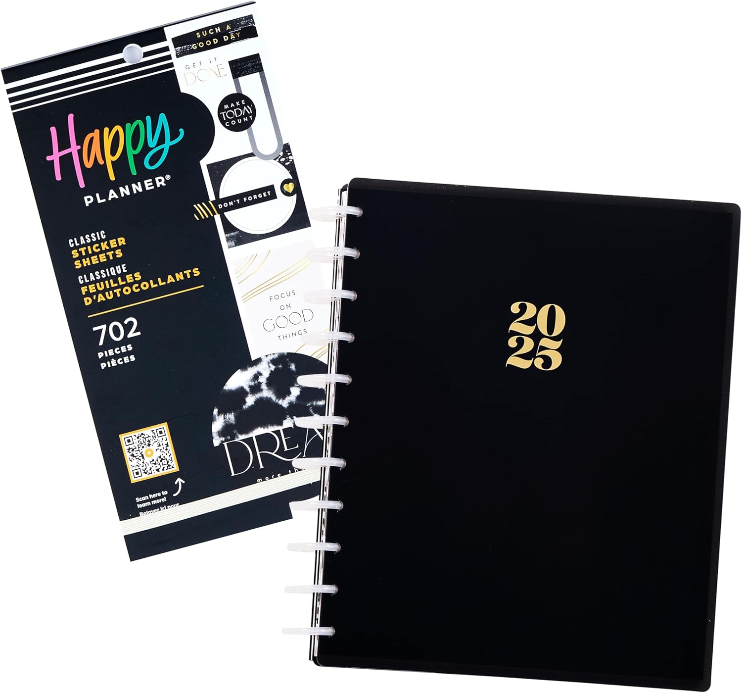 Happy Planner Modern Texture Big Size, 12Month Planner