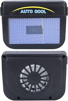 Solar Car Exhaust Fan, Car Solar Powered Window Exhaust Fan for General Types of Car