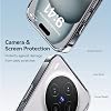Funda para Vivo X300, cubierta transparente delgada de TPU | Protección contra caídas de grado militar, resistencia a impactos de 10 pies, diseño ultra delgado de 0.04 pulgadas, agarre antideslizante, anti-amarillento y anti-huellas 3