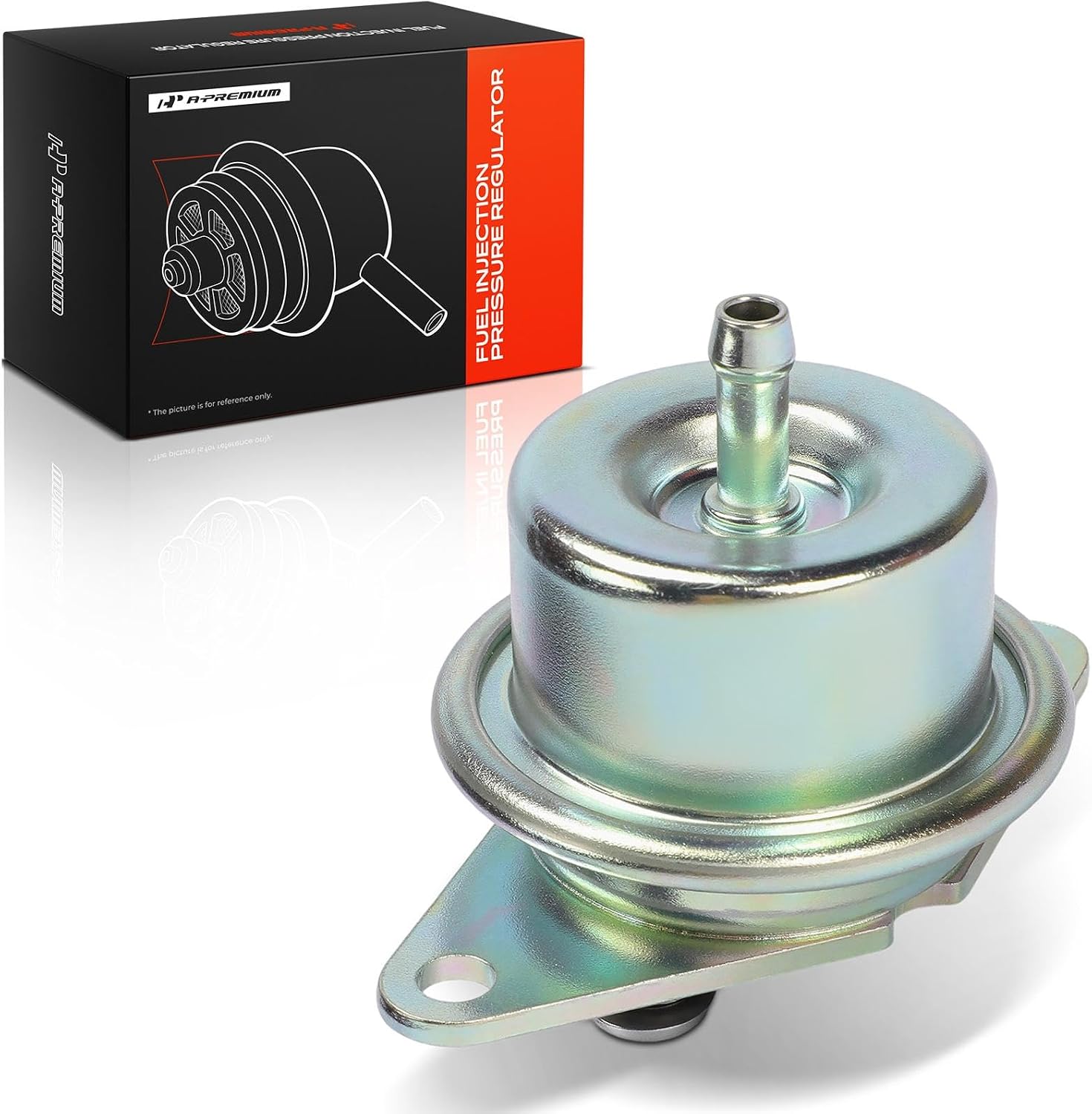 A-Premium Fuel Pressure Regulator Compatible with Ford & Lincoln | for F-150 F-250 F-350, Explorer, Mustang, Taurus, Expedition, Ranger, E-150 E-250 E-350 Econoline, Bronco & Navigator