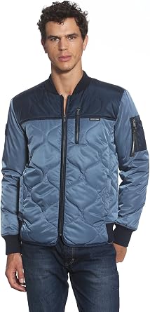 Amazon.com: Members Only Chaqueta de bombardero de colcha ovalada : Ropa,  Zapatos y Joyería