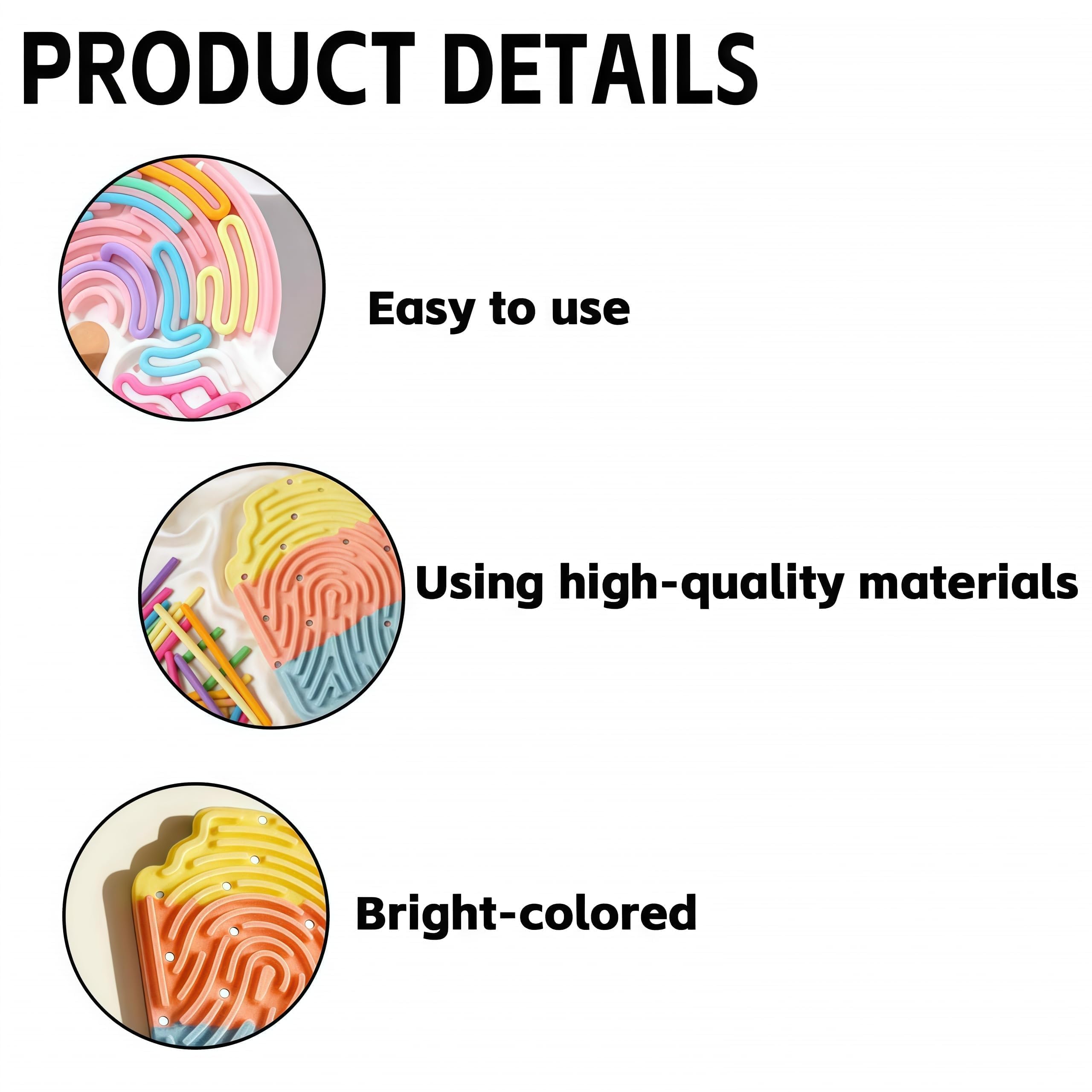 2 Pcs Sensory Board Set, sensory fidget toys with 24 15 Cm Strips - Image 3
