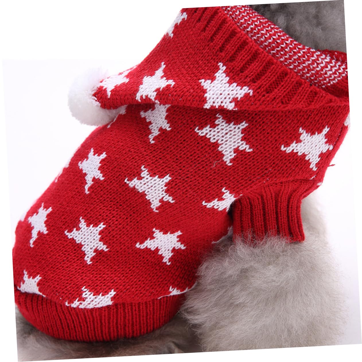 SUPVOX 3 Pezzi di Abbigliamento per Animali Domestici Cappotto Invernale per Cani Forniture per Animali Domestici Maglione per Cani Caldo Costume per Cani Vestiti Natalizi per Animali