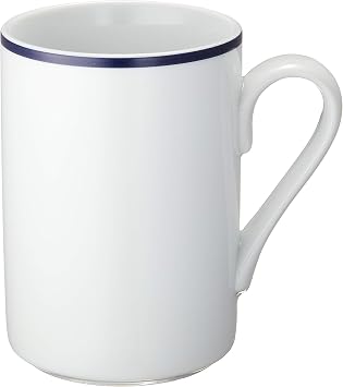 DANSR DANSK Bistro Mug 10.1 fl oz 300 ml Microwave, Oven and Dishwasher Safe TH07307CLDANSK Dansk Blue Line Elegant Simple Ceramic Bistro Mug 180ml Microwave, Oven and Dishwasher Safe TH07370CL