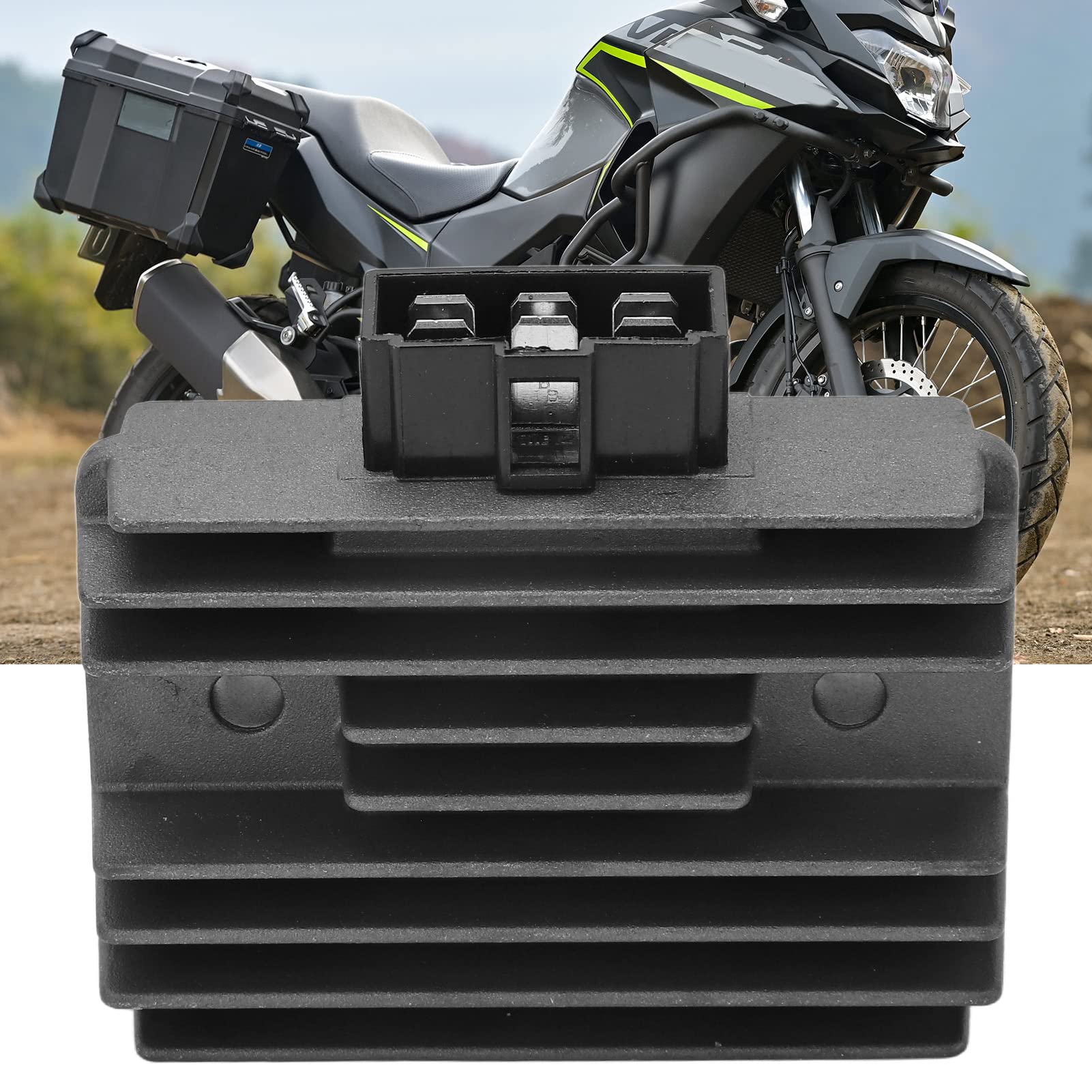 Bediffer Raddrizzatore del Regolatore di Tensione a 6 Pin 21066 1038 SH548 12 Accessori per Moto Sostituzione del Regolatore di Tensione del Raddrizzatore a 12 V per KLR 650 1988‑1993