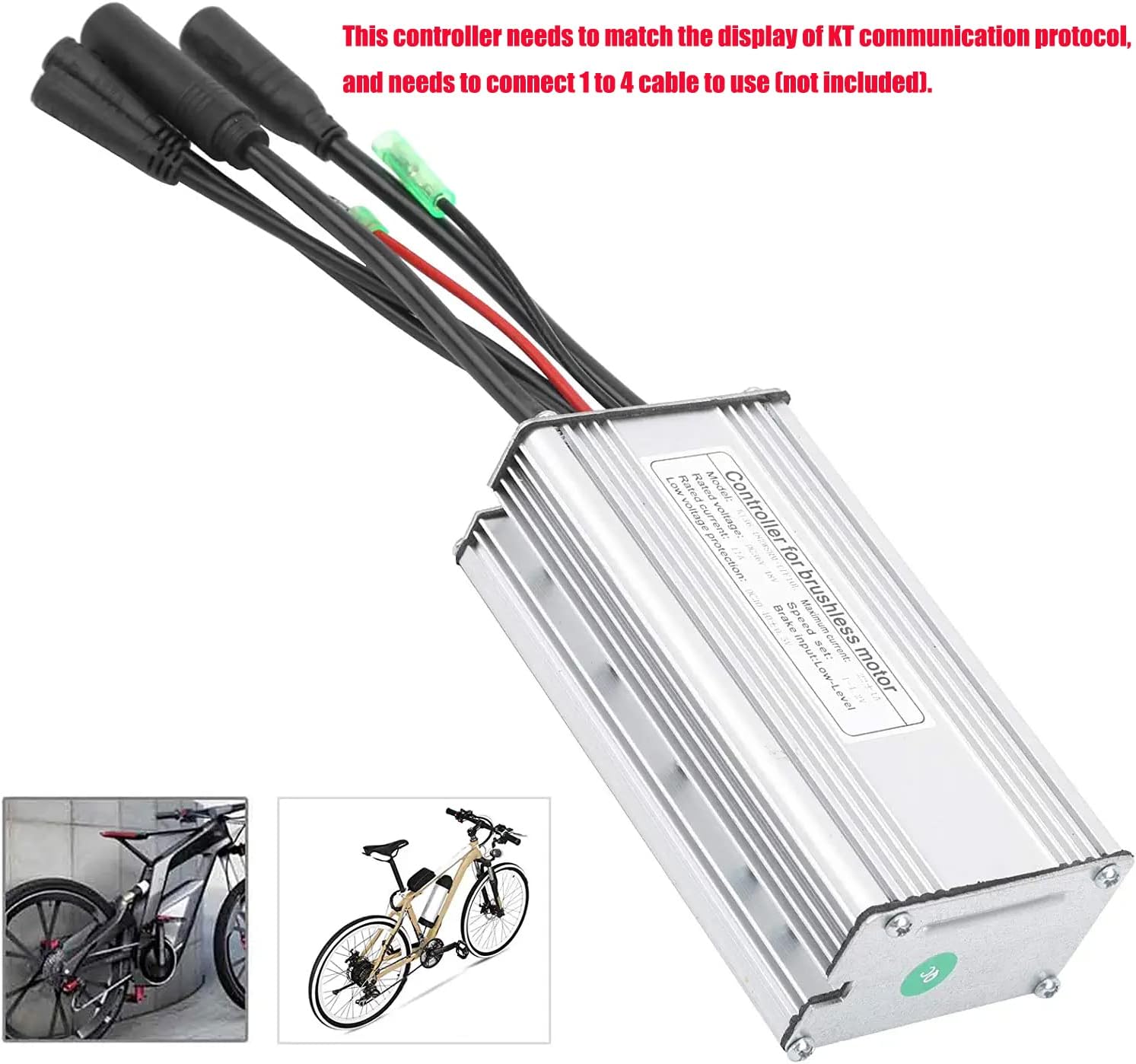 E-Bike Controller with note on KT communication protocol compatibility