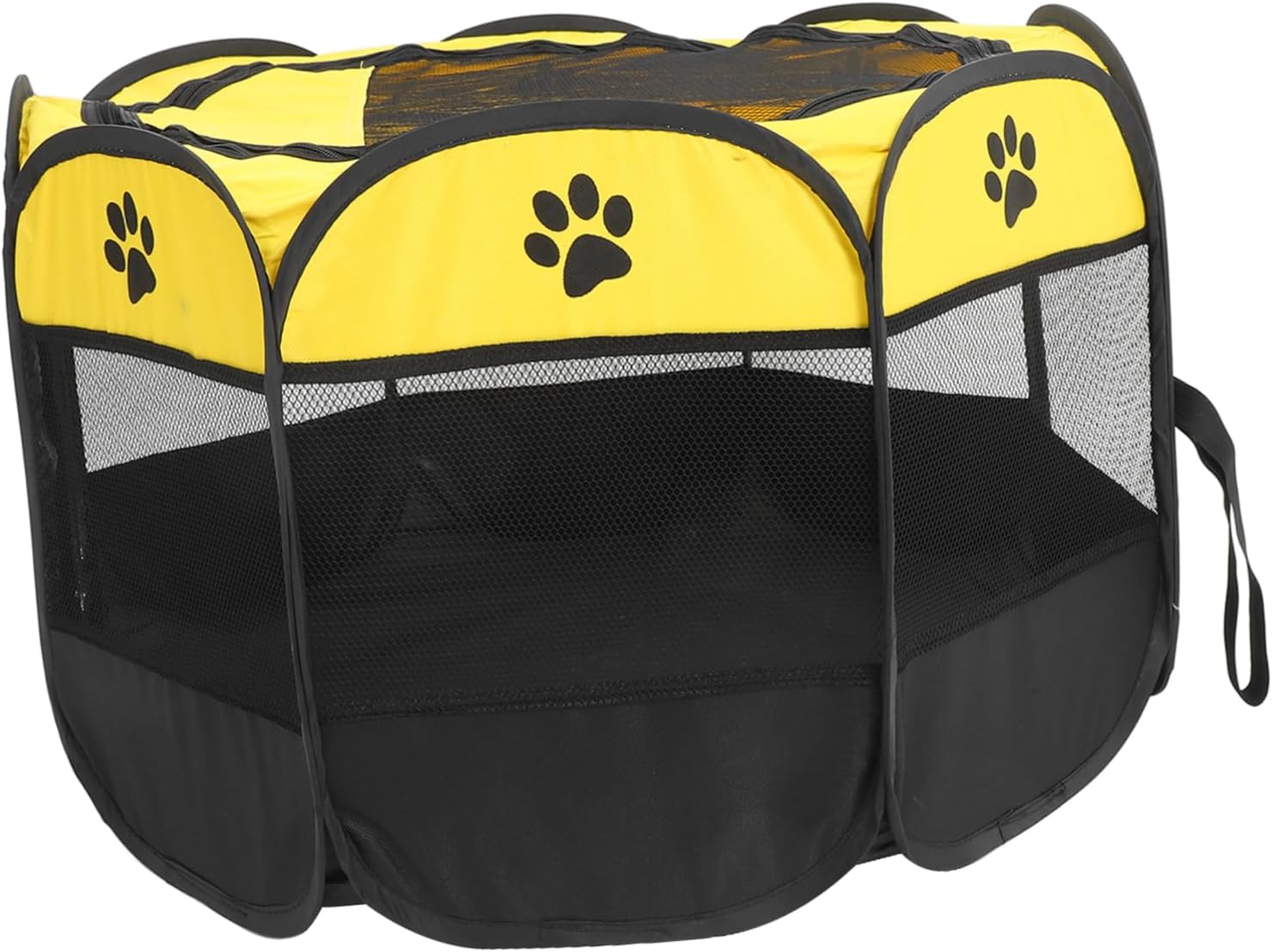 POPETPOP Pet Playpen Tent for Dogs and Cats Oxford Fabric Pet Room Breathable Mesh Portable Activity Space for Indoor and Outdoor Use for Playing and Hiding