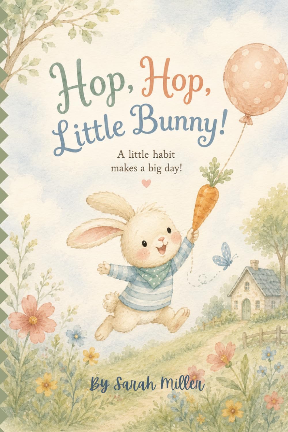 Hop, Hop, Little Bunny!: Children Story and Activity Book