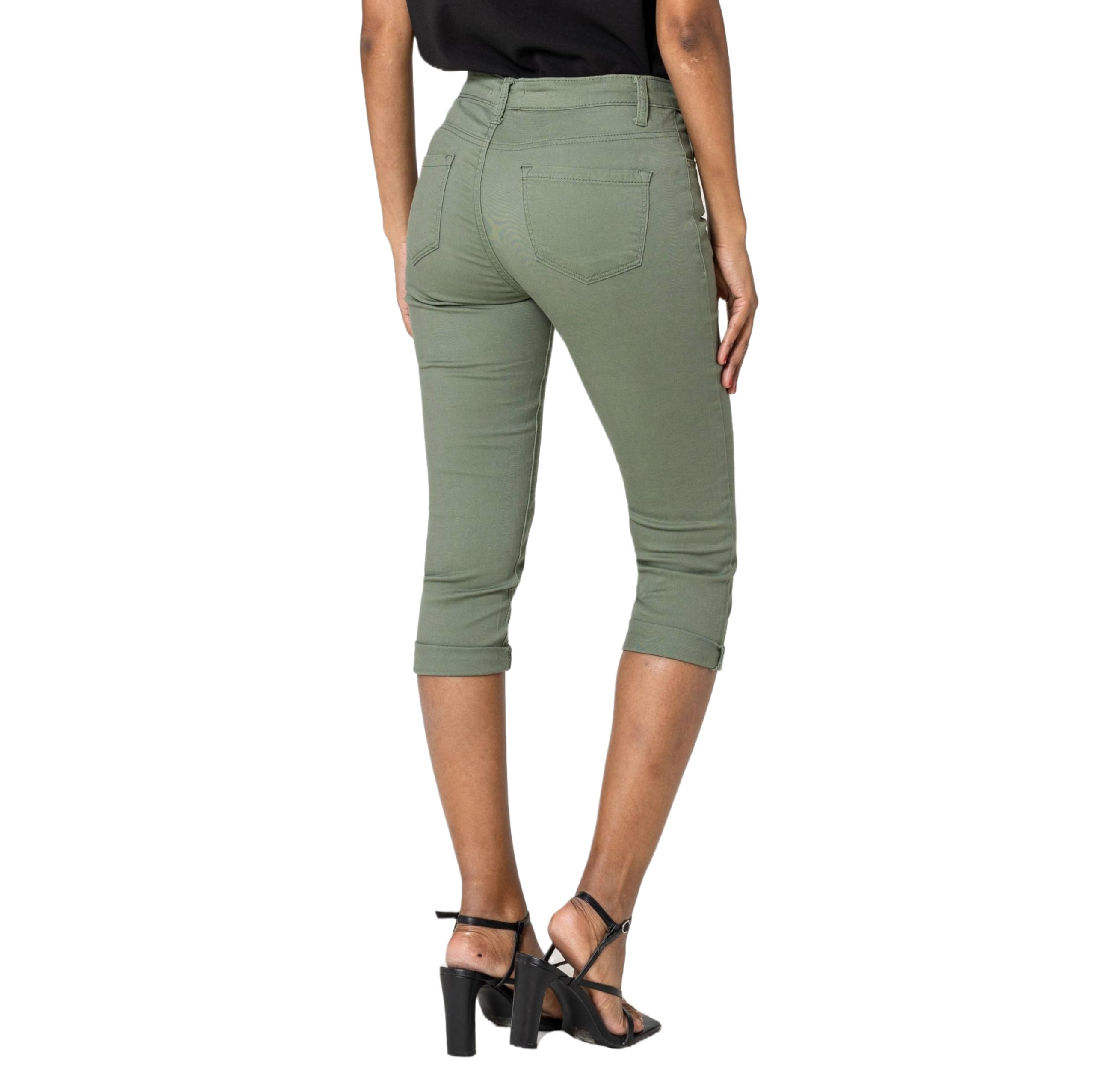 Nina Carter P230 - Pantalones vaqueros para mujer, corte ajustado, cintura alta, pantalones vaqueros de verano