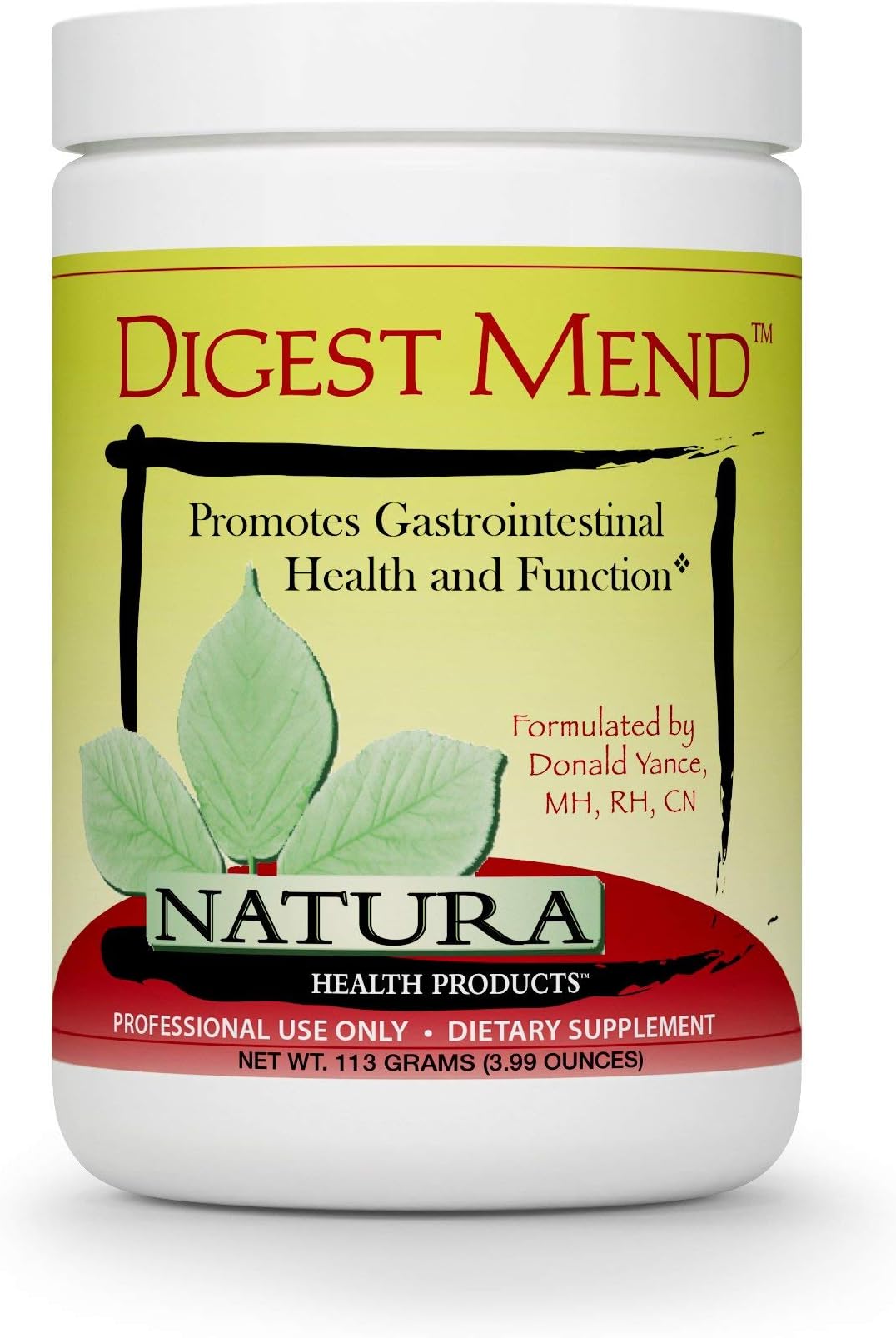 Natura Health Products - Digest Mend - Comprehensive Support for Digestive Health and Function - 113 Grams