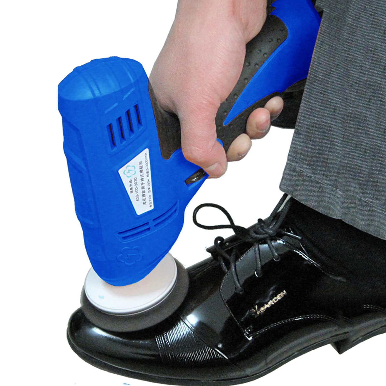 Cepillo de zapatos para el hogar eléctrico que elimina las manchas y el esfuerzo al limpiar