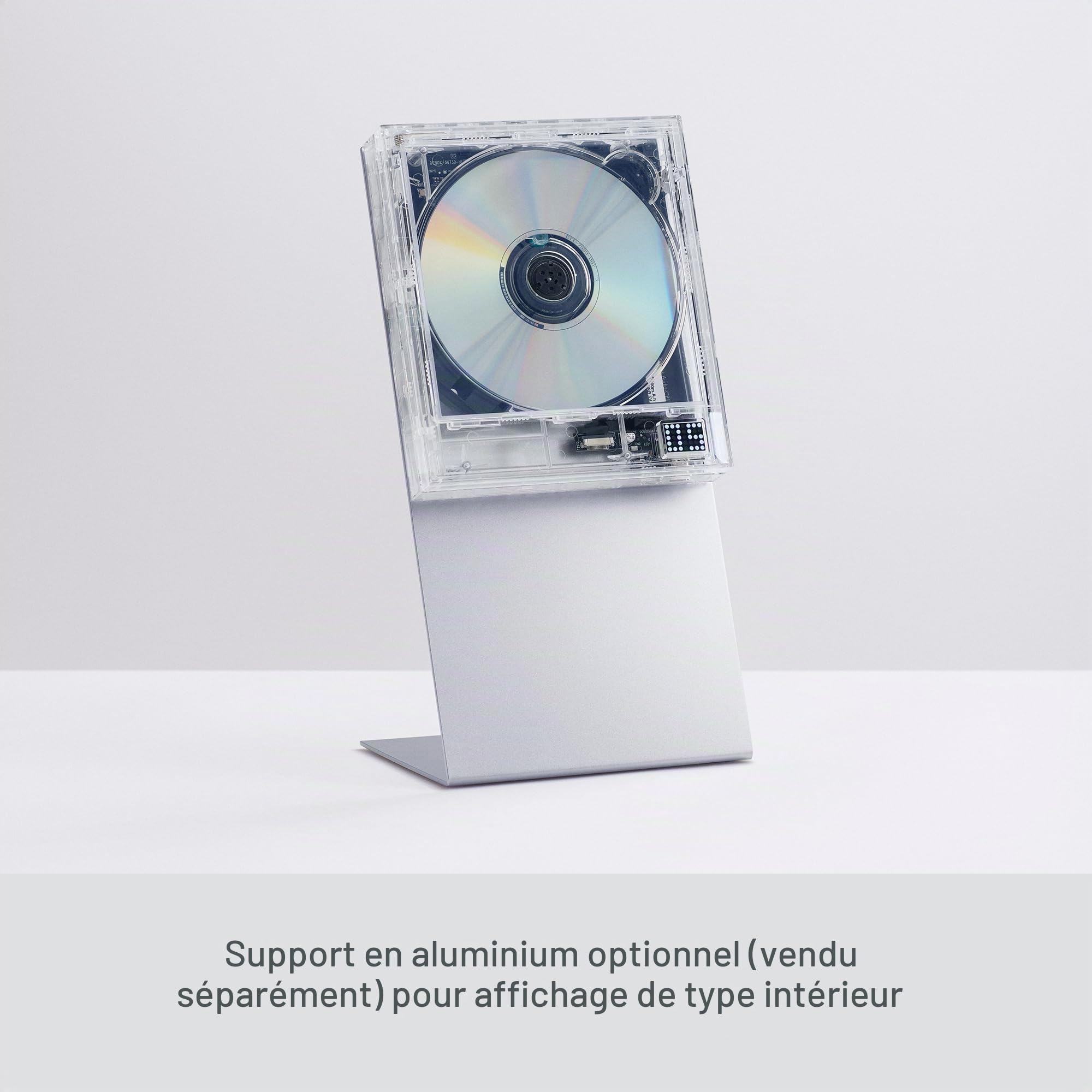 Lecteur CD Bluetooth Instant Disk Audio-CP1 (Blanc)
