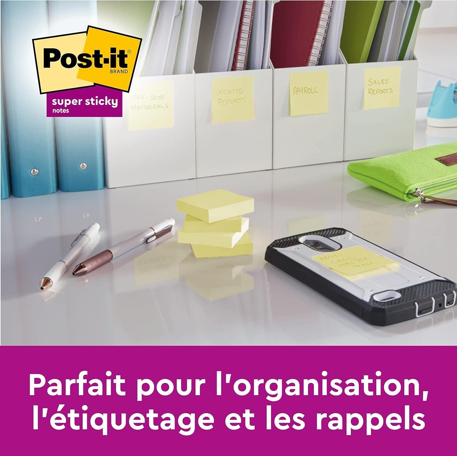 Post-it Notes, 16 + 4 Blocs GRATUITS (2000 Feuilles), 127 mm x 76 mm, Jaune