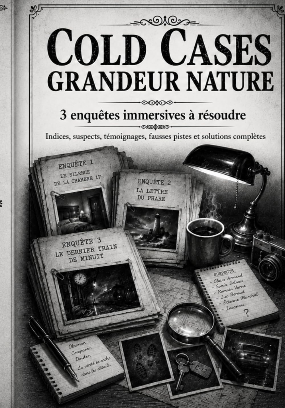 Cold Case - grandeur nature: 3 enquêtes immersives à résoudre