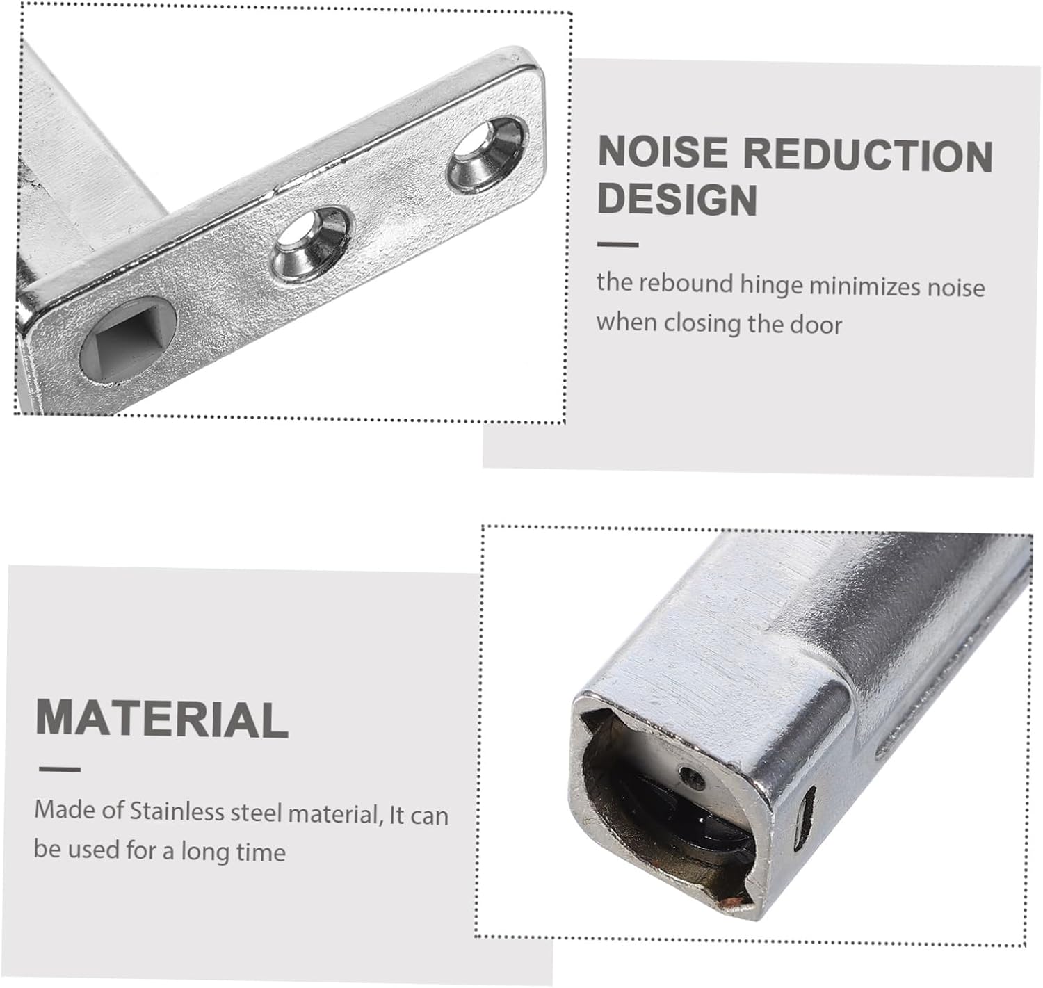 Replaceable Freezer Hinge Stainless Steel Door Hinge for Refrigerator