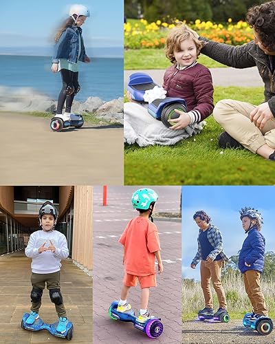 Miniatura 6 de Gyroor Self Balancing Scooter New G13 All Terrain Balancing Scooter with LED Lights & 500W Motor, Self Balancing Off Road with Bluetooth for Kids