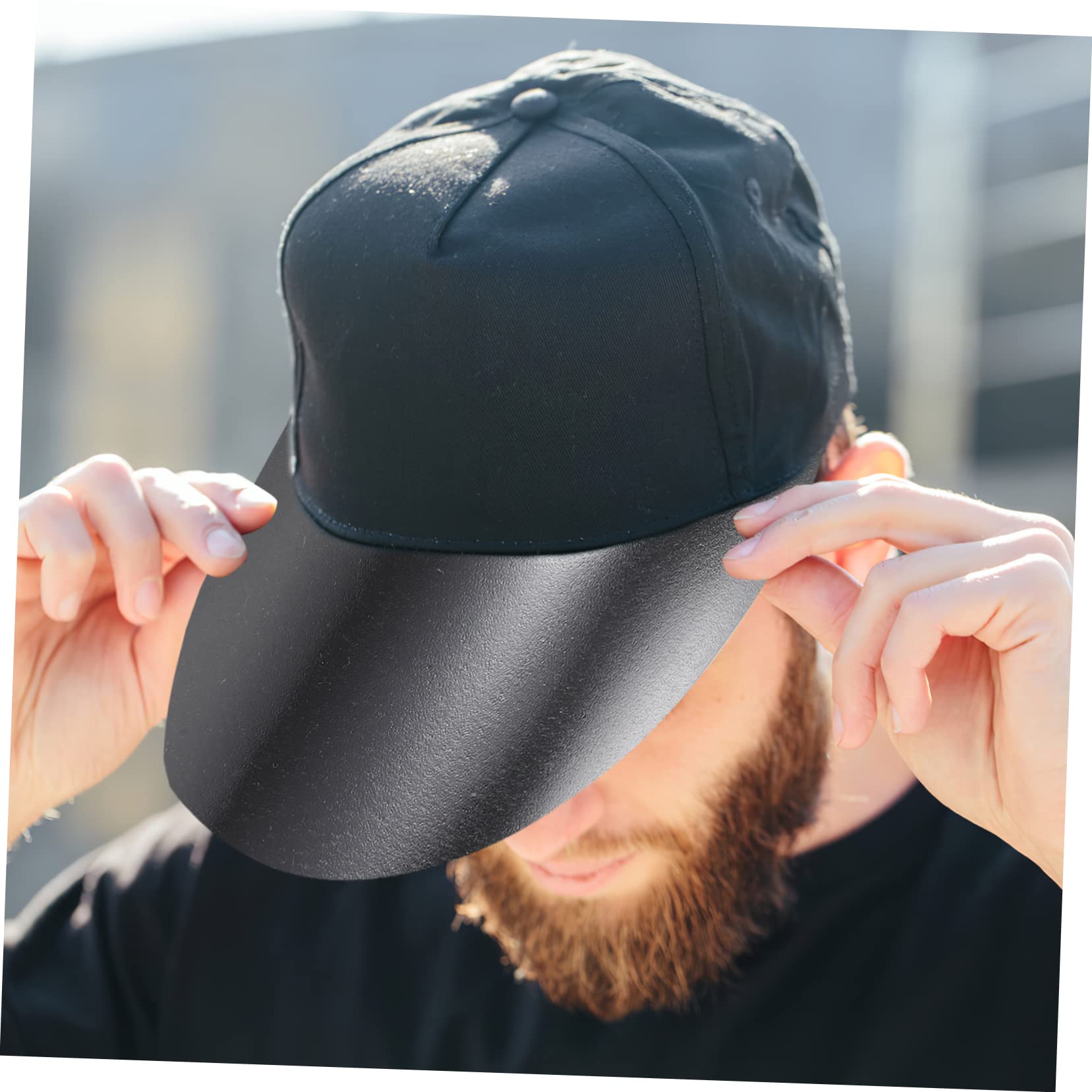 VALICLUD visiera a berretto con visiera bender supporto cappelli da sole da uomo bordo UV cappello traspirante cappello cappelli con per donna parasole bianca