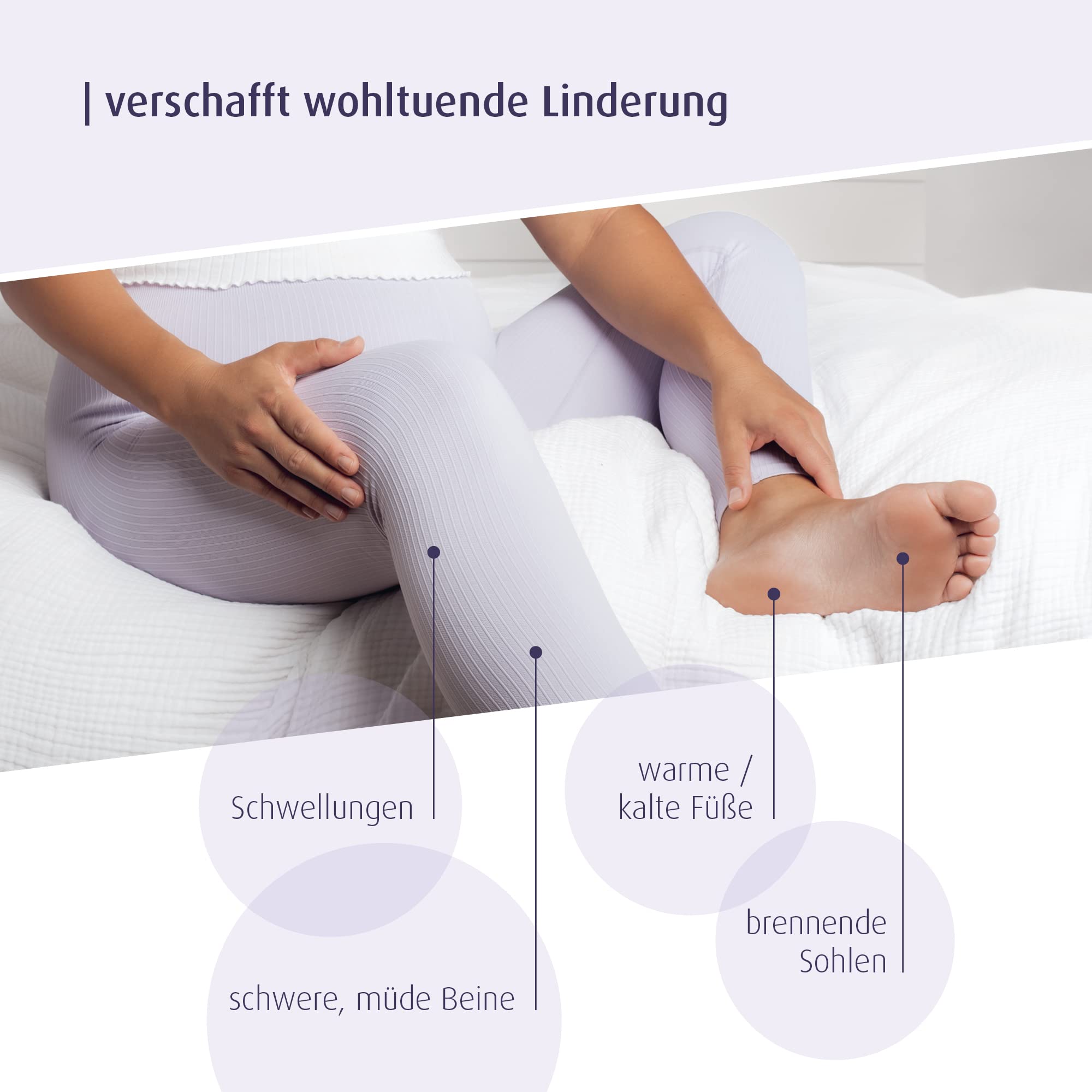reer Kühlsocken für Schwangerschaft und Wochenbett - Kühlpads für geschwollene und schwere Füße - Fußkühlung bei Hitze - Kalte und warme 2in1 Therapie, Schuhgröße 36-40
