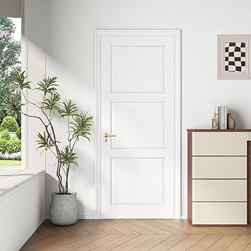 Solid Core Interior Door 24" X 80" Wood Panel Slab