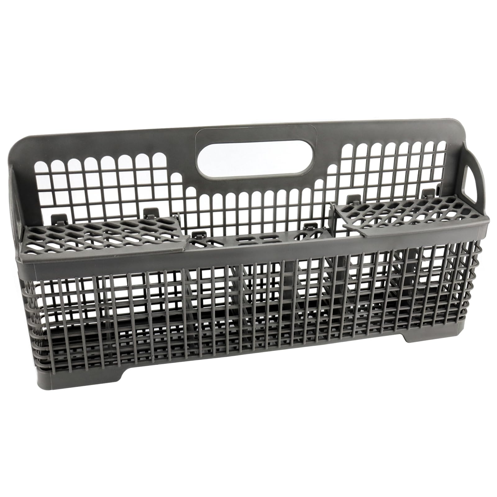 8531233 WP8562043 Dishwasher Silverware Basket(19\"x3.4\"x9\") by puxyblue - Compatible with WhirlPool KitchenAid GE KenMore Dishwasher Utensil Rack Basket - 3 YEARS EXCHANGE