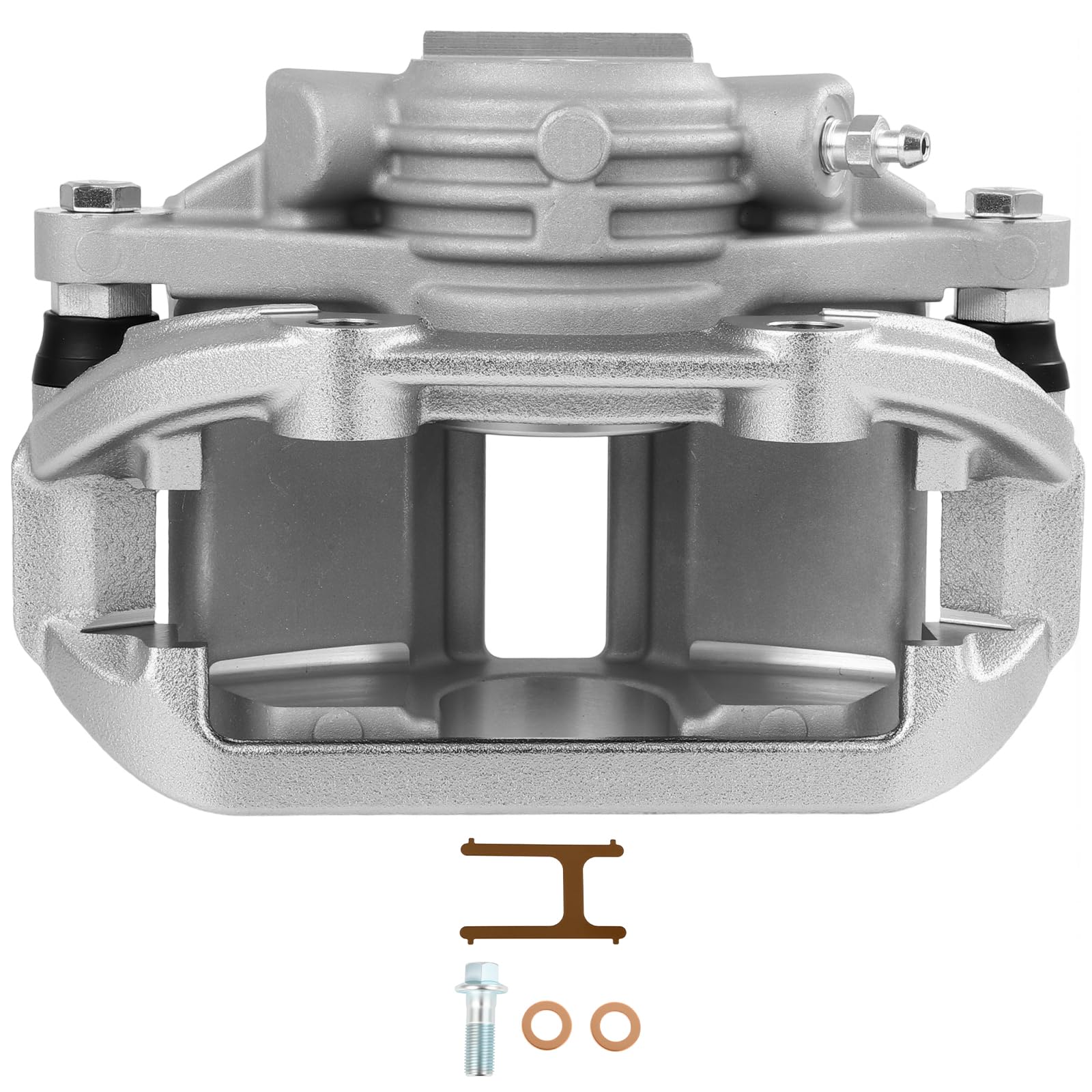 SCITOO 18B4627 Rear Left Disc Brake Caliper w/Bracket Fit For Chev For Caprice 1994-1996,For Chev For Impala 1994-1996, Single Piston