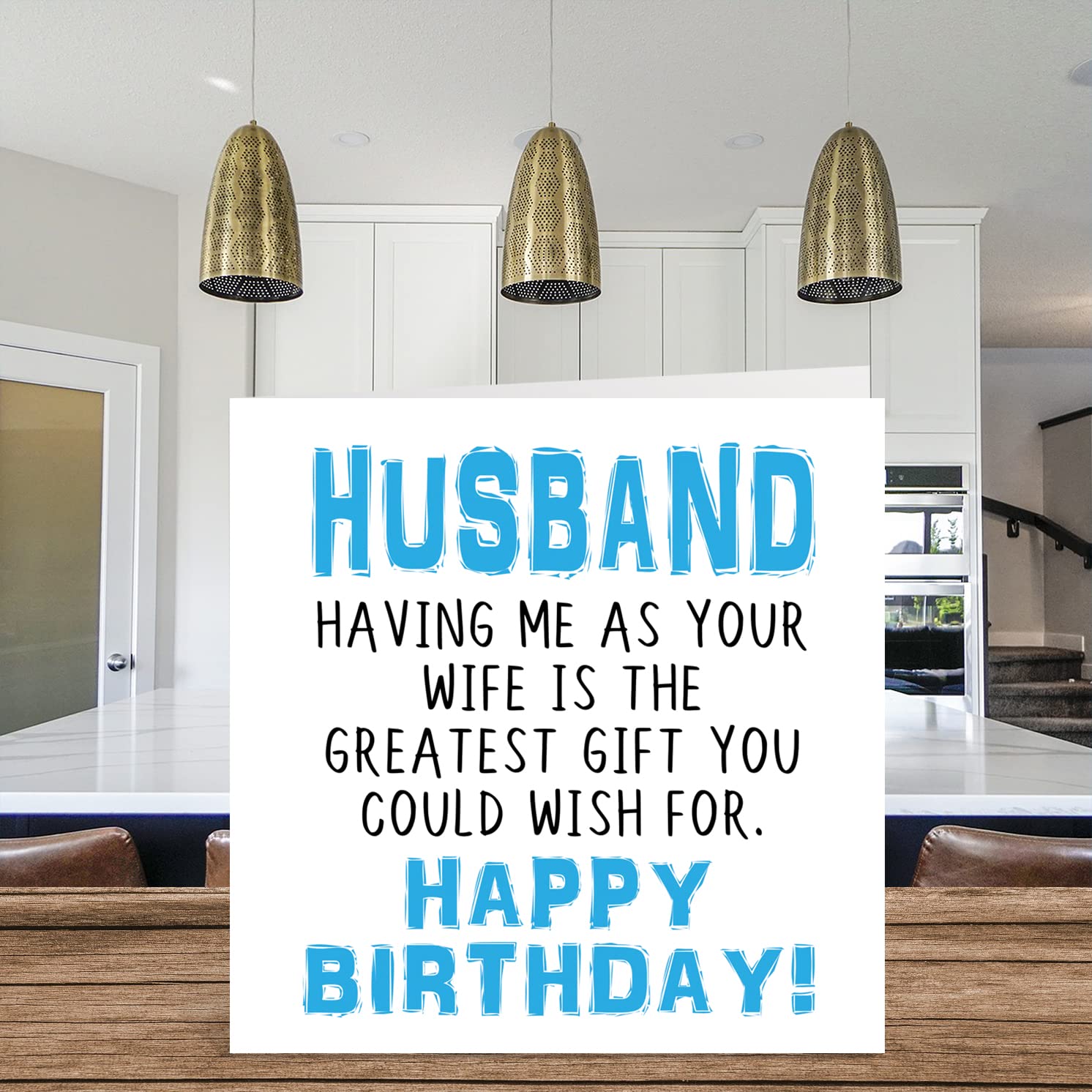 Funny Birthday Cards For Wife - Having Me As Your Husband - View #3