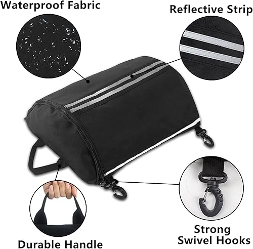 Miniatura 2 de Boczif Bolsa de cubierta, bolsa de almacenamiento de malla para kayaks, tablas de surf, S-u-p, accesorios de pie y tabla de surf, enfriador de tabla