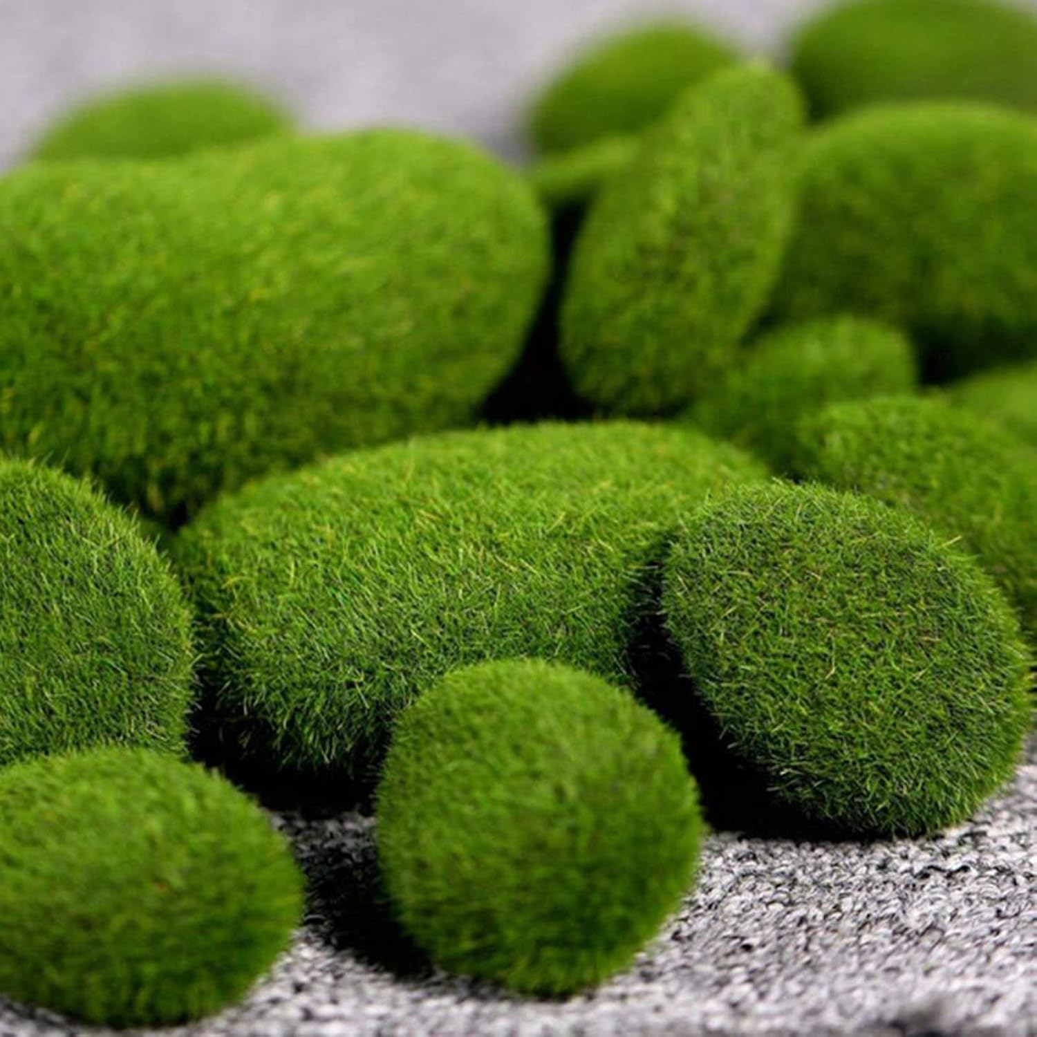 Byher - Bola Decorativa De Musgo Verde Natural, Hecha A Mano