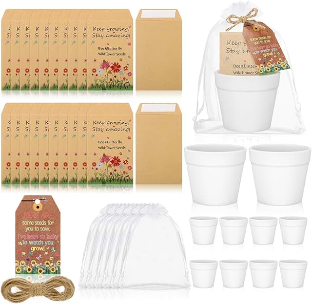Ctosree 48 Sets End of Year Gifts to Student from Teacher Wildflower See...