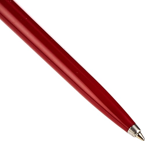 Miniatura 2 de 1 bolígrafo retráctil Parker Jotter de punta redonda barril rojo tinta negra punta mediana