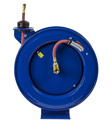 Miniatura 33 de Coxreels P-LP-110 Bobina para manguera con resorte: 1/4" I.D., 10 ' Capacidad de la manguera, con manguera, 300 PSI, 1