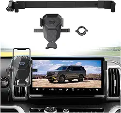Suporte de telefone de carro para Ford Expedition Platinum 2025 2026 APENAS para tela de 33.5 cm Suporte de telefone de expedição de rotação de 360° Suporte de celular com mãos livres, ultra