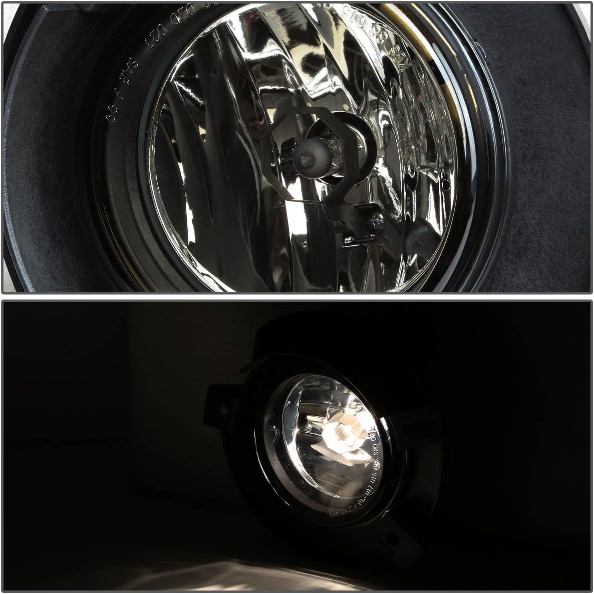 Auto Dynasty Fog Lights Assembly Compatible with 2002-2005 Ford Explorer, Fog Lamp Replacement, Driver and Passenger Side, Smoked Lens
