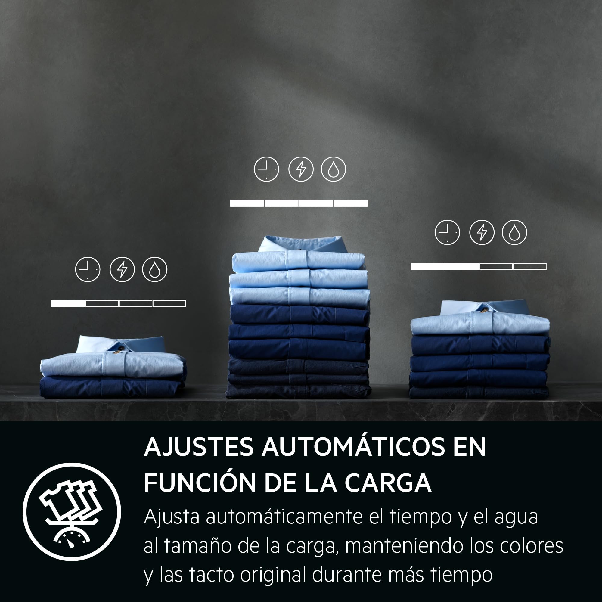 AEG Lavadora de Carga Frontal 10 kg LFSR8514L6O, 1400 rpm, Libre Instalación, Tecnología PowerCare, Programa Vapor ProSteam, PreciseWash, Cajón Universal, Conectividad WiFi, Display LCD XXL, Blanco