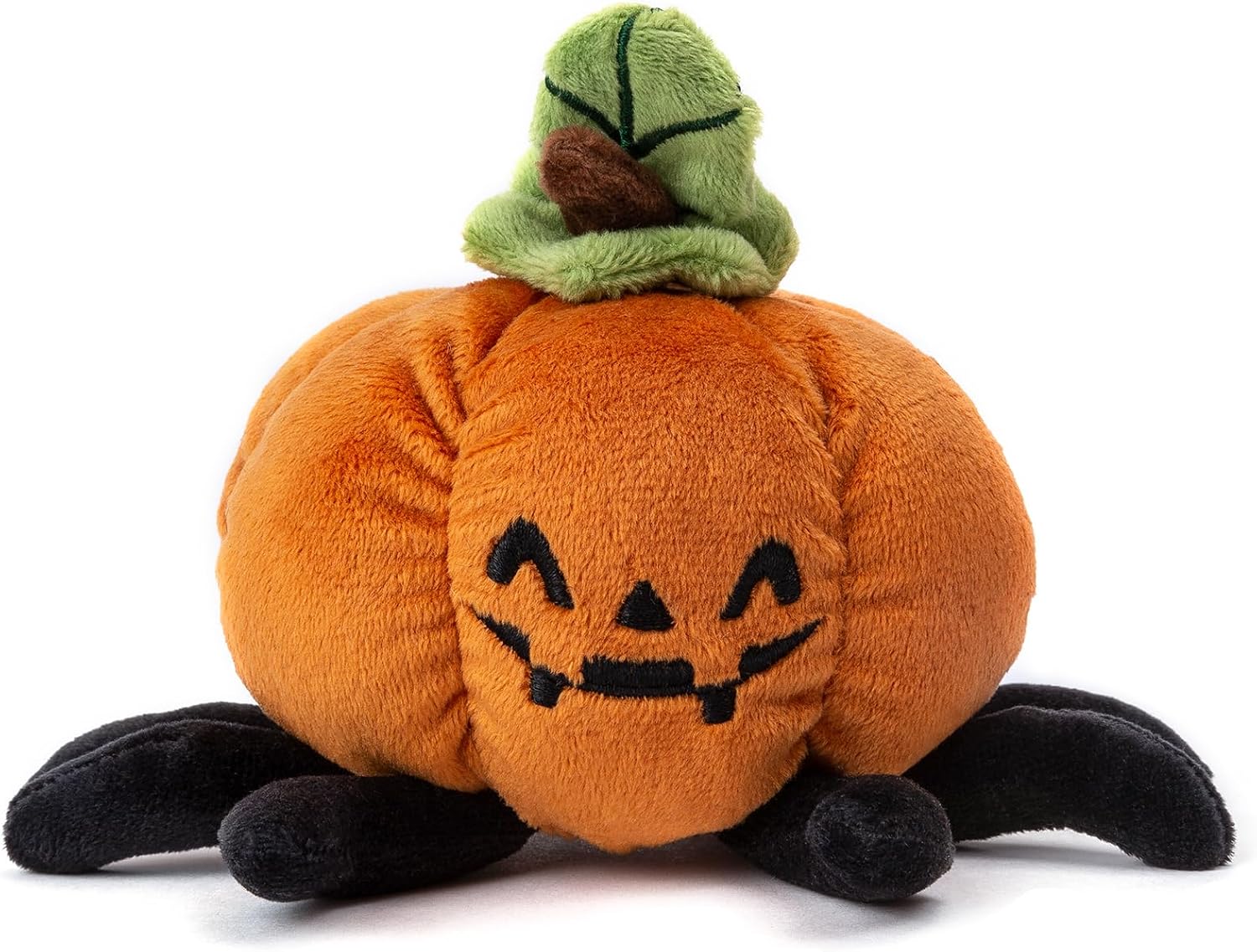 Halloween Pumpkin Plush Toy Pull - String Vibrating Plush Toys Pumpkin Stuffed Animals Spider - Legged Plushies Spooky Monster Party Favors for Girls & Boys