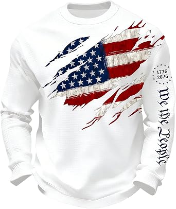 250 Anniversary USA Polo Shirts for Men Buttons Collared Slim Fit Golf Shirts Casual Workwear Office Fashion T Shirts