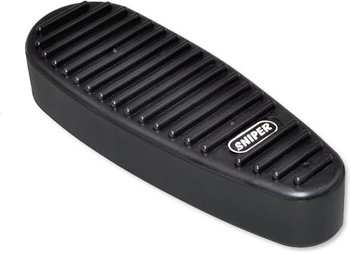 SNIPER Stealth acanalado Slip on Rubber Combat Butt Pad para 6 posiciones Stock