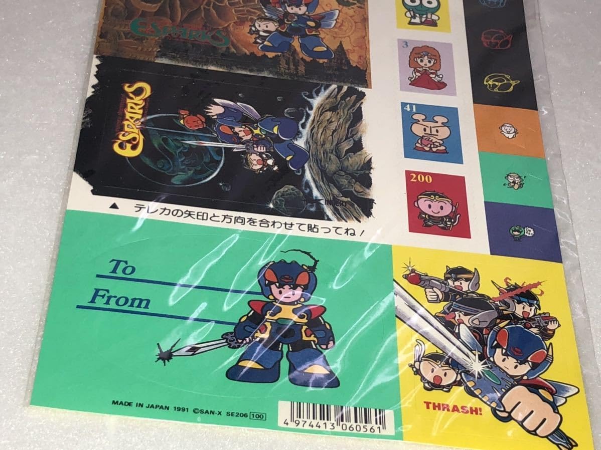 Amazon.co.jp: 1990年代 当時物 SANX ESPARKS エスパークス デカデカ