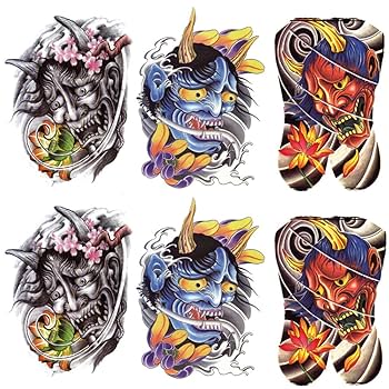 期間限定値下げ中！【ジャパンスプラッシュ】うちわ タトゥーシール 当時物 セット Amazon.co.jp: DFsucces タトゥーシール 60枚セット 刺青シール