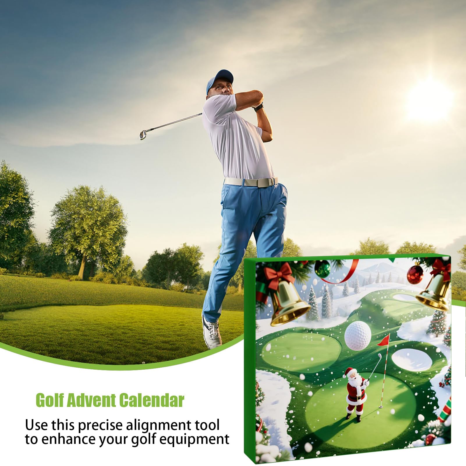 Adventskalender Golf Motiv 24 Kreativer Adventskalender