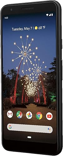Google - Pixel 3a XL con teléfono celular de memoria de 64 GB (desbloqueado) - Solo negro (renovado)