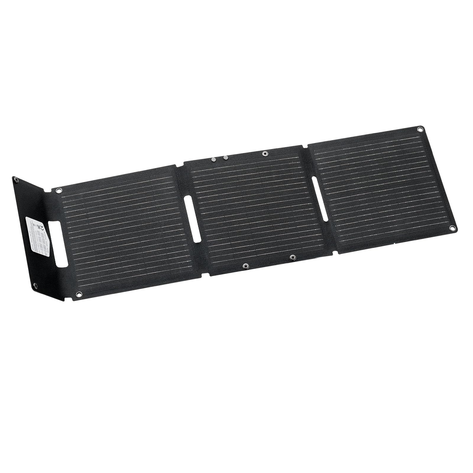 VEVOR Placa Solar Plegable 30W, Panel Solar Monocristalino Portátil, 3 Puertos USB-A y USB-C, IP65 Impermeable, Cargador para Tablets Móviles Power Bank, Energía para Camping Senderismo Autocaravanas